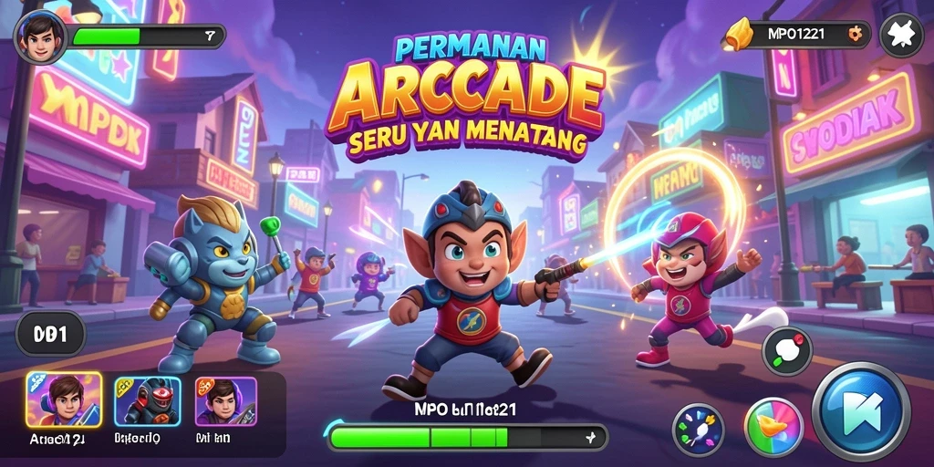 Tampilan antarmuka MPO1221 yang menarik dan responsif.