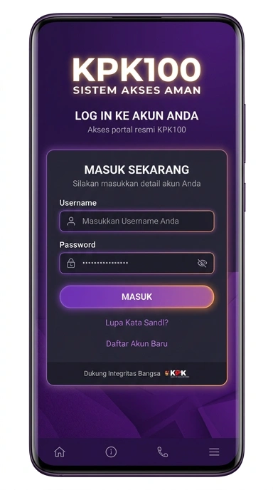 Masuk Akun kpk100 - Panduan Lengkap