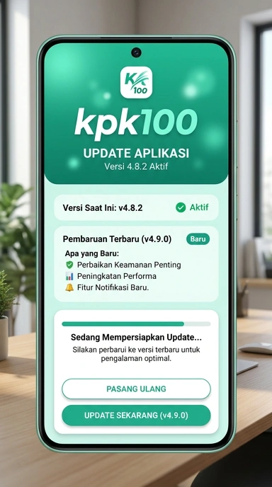 Riwayat Versi kpk100 untuk Pengguna Android